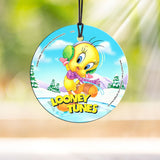 Looney Tunes™ (Tweety Skating) StarFire Prints™ Hanging Glass