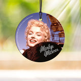 Marilyn Monroe (Bus Stop Movie Set) StarFire Prints™ Hanging Glass