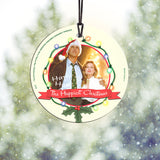National Lampoon's Christmas Vacation (Clark and Ellen) StarFire Prints™ Hanging Glass