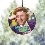 Willy Wonka and the Chocolate Factory™ (Wonka) Starfire Prints™ Hanging Glass Decoration