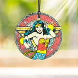 DC Comics Originals (Wonder Woman Retro) Starfire Prints™ Hanging Glass Decoration