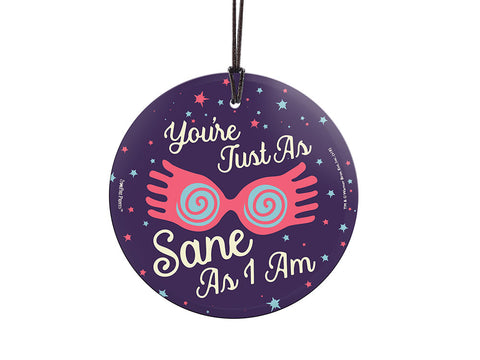 Harry Potter™ (You're Just As Sane As I Am) StarFire Prints™ Hanging Glass