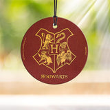 Fantastic Beasts: The Crimes of Grindelwald (Hogwarts Crest) StarFire Prints™ Hanging Glass