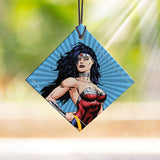 DC Comics Justice League™ (Wonder Woman – Animated) StarFire Prints™ Hanging Glass