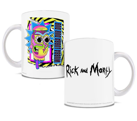 Rick and Morty (WUBBA LUBBA) White Ceramic Mug