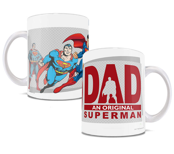 DC Superman (Dad - The Original Hero) Ceramic Mug