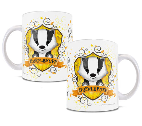 Harry Potter™  (Hufflepuff Chibi Watercolor) Ceramic Mug