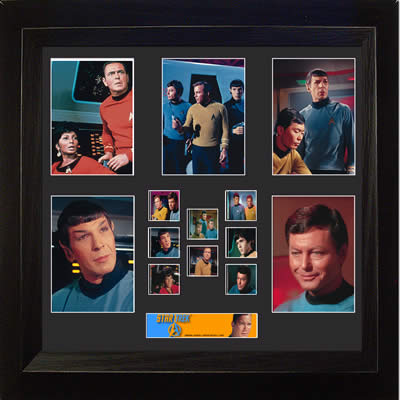 Star Trek The Original Series Montage USFC2530 FilmCell 20 X 19 Limited Edition COA