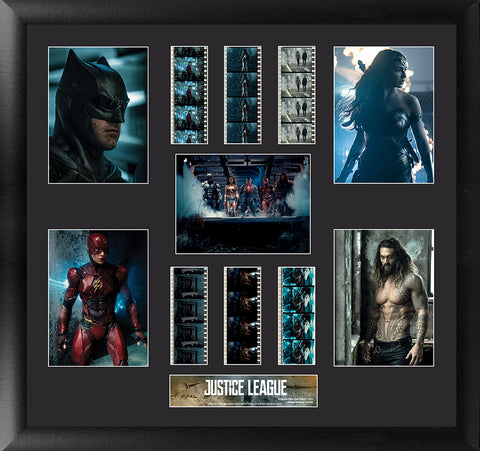 Justice League The Members S1 Montage USFC6371 FilmCell 20 X 19 Limited Edition COA