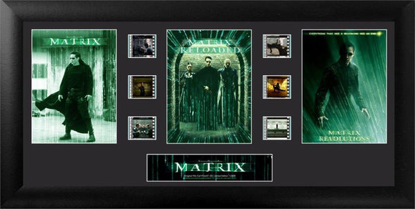 The Matrix Trilogy (S1) Trio  20 X 11 FilmCells™