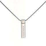 B.Tiff Personalized Oil Diffuser Stainless Steel Pendant Necklace
