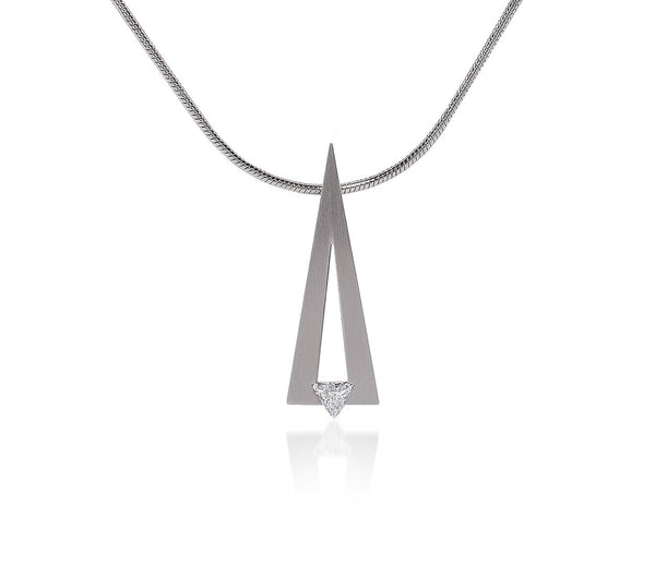 B.Tiff Sago Stainless Steel Pendant Necklace